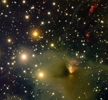 PV Cep at the tip of Gyulbudaghians Nebula